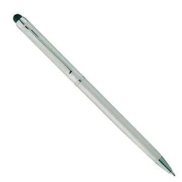 Στυλό- touch pen ασημί 13xØ0,6εκ. Δυνατότητα εκτύπωσης. (ΠΑΚ6)