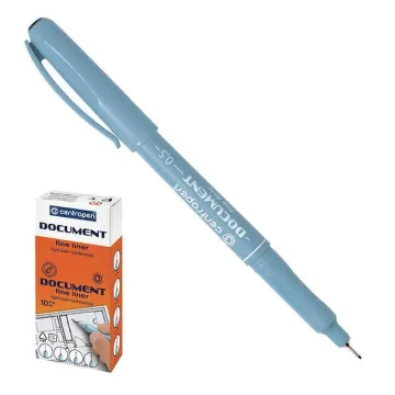 Centropen document πενάκι 0,5mm μαύρο (ΠΑΚ10)