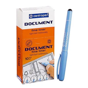 Centropen document πενάκι 0,7mm μαύρο (ΠΑΚ10)