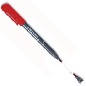 Centropen μαρκαδόρος ανεξίτηλος κόκκινο 2mm (ΠΑΚ10)