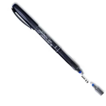 Centropen μαρκαδόρος ανεξίτηλος μπλε fine 0,6mm (ΠΑΚ10)
