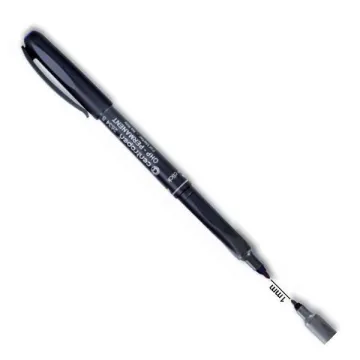 Centropen μαρκαδόρος ανεξίτηλος μαύρο medium 1mm (ΠΑΚ10)