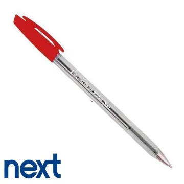 Νext στυλό classic κόκκινο 1mm (ΠΑΚ50)