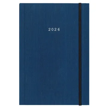 Next ημερολόγιο 2026 metallic ημερήσιο δετό καφέ 14x21εκ. Δυνατότητα εκτύπωσης