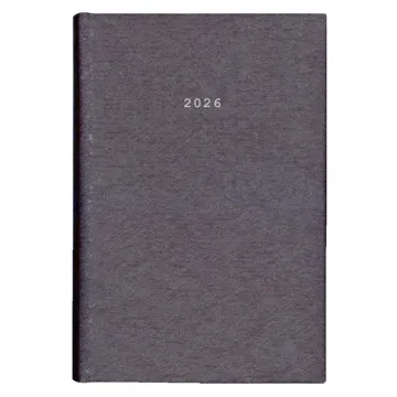 Next ημερολόγιο 2026 basic ημερήσιο δετό γκρι 17x25εκ. Δυνατότητα εκτύπωσης
