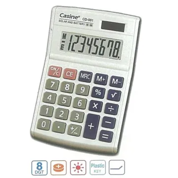 Casine κομπιουτεράκι 8 ψηφίων 14x9x3εκ.