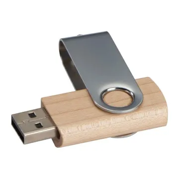 Στικάκι USB ξύλο σφενδάμου 4 GB 5,7χ2χ1εκ