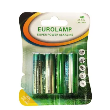 Μπαταρίες Αλκαλικές 1,5V ΑΑ LR6 4τεμ. (ΤΕΜ12)