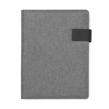 Portfolio Α4 Υ31x24,5εκ. γκρι με μαγνητικό κούμπωμα
