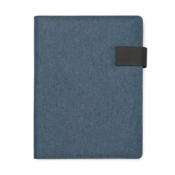 Portfolio Α4 Υ31x24,5εκ. μπλε με μαγνητικό κούμπωμα