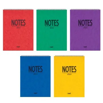 Next notes μπλοκ σπιράλ ριγέ 17x25εκ. 160σελ. (ΠΑΚ10)