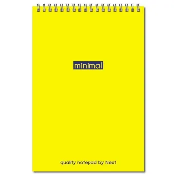 Next minimal μπλοκ σπιράλ 21x29εκ. 2θεμ. 80φυλ. (ΠΑΚ10)