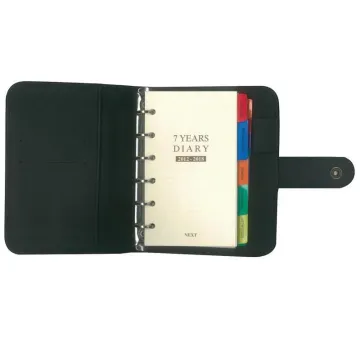 Θήκη για organizer από μαύρη δερματίνη 19x12εκ. (ΠΑΚ6)