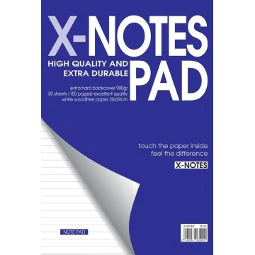 Next x-notes μπλοκ ριγέ 21x29εκ. 50φυλ. (ΤΕΜ10)