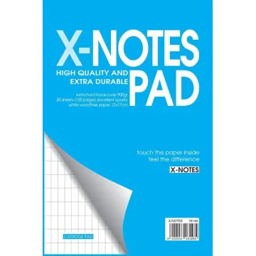 Next x-notes μπλοκ κατριγέ 12x17εκ. 50φυλ. (ΤΕΜ10)