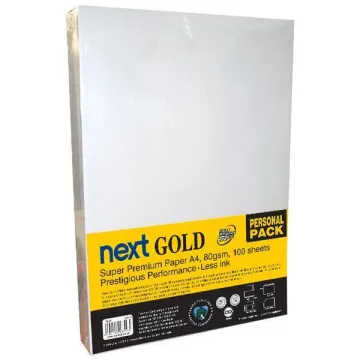 Next Gold A4 100 φύλλα personal pack premium copy paper 80γρ. (ΤΕΜ25)