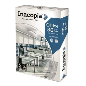 Χαρτί εκτύπωσης Inacopia Α4 80γρ. 500φυλ. Πληρωμή μετρητοίς. Παραλαβή αποκλειστικά από την έδρα μας σε Θεσσαλονίκη. (ΠΑΚ10)