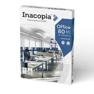 Inacopia φωτοαντιγραφικό χαρτι Α3 500 φυλλα 80γρ. (ΠΑΚ5)