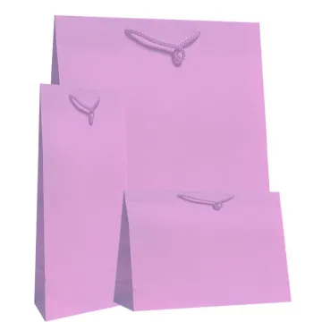 Next χάρτινη τσάντα λιλά Colors Υ27,5x14,5x9 (ΠΑΚ12)