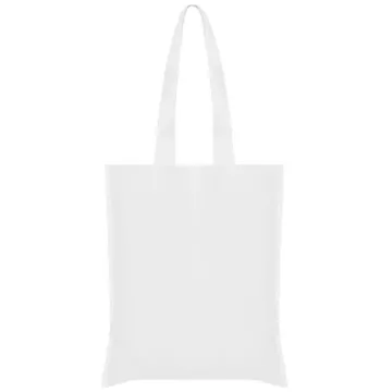 Τσάντα non woven μακρύ χερούλι λευκή Υ40x36εκ. (ΤΕΜ3)
