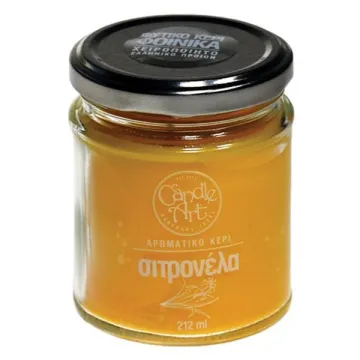 Αρωματικό κερί, 212 ml, με αιθέρια έλαια σιτρονέλας