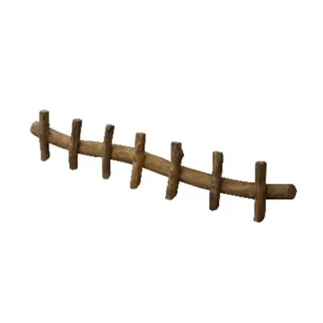 Κρεμάστρα τοίχου Nextdeco Tribeca ανακυκλωμένο ξύλο teak Υ12x5x60εκ.