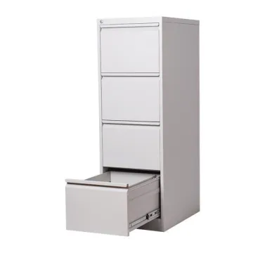 Συρταριέρα φακέλων Nextdeco γκρι 4 συρτάρια Υ133,1x46x62εκ.