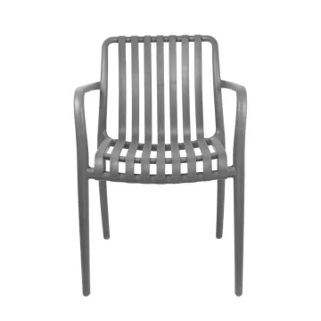 Καρέκλα πλαστική Urban Nextdeco γκρι PP UV protection Y80,5x54x58,5 εκ.