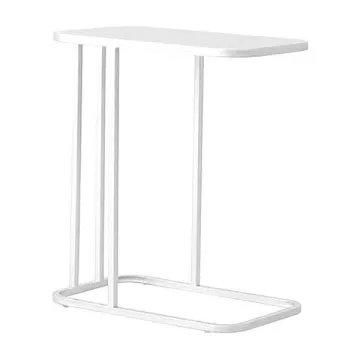 Τραπεζάκι μεταλλικό Nextdeco λευκό Υ55x45x25εκ.
