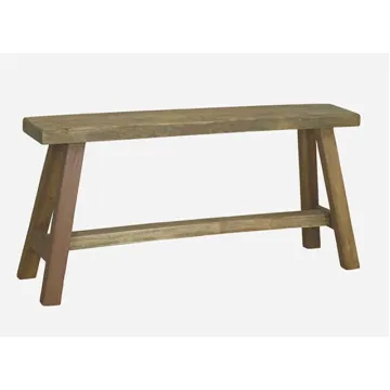 Παγκάκι ξύλινο Nextdeco Tribeca ανακυκλωμένο ξύλο teak Υ50xΜ120xΠ20εκ.