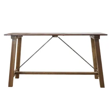 Κονσόλα Nextdeco Tribeca ανακυκλωμένο ξύλο teak - mahoni Υ80x100x40εκ.