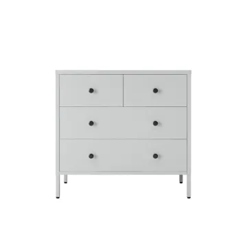 Συρταριέρα μεταλλική Nextdeco με 4 συρτάρια Υ82x83x40εκ.