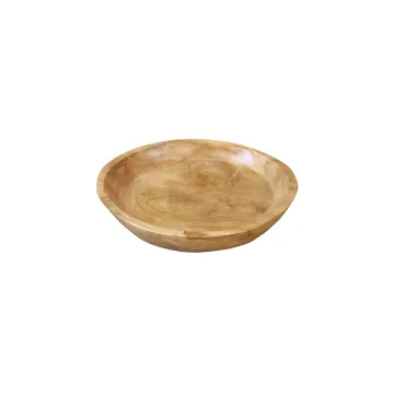 Πιάτο ανακυκλωμένο ξύλο teak Υ4xØ25εκ