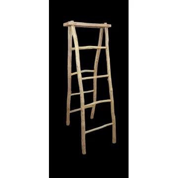Σκάλα - Κρεμάστρα Nextdeco ανακυκλωμένο ξύλο teak Υ150xΜ53xΠ65/12xεκ