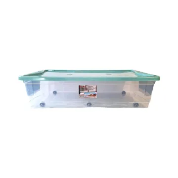 Kουτί αποθήκευσης 50 λίτρο με ρόδες Υ19,4x75,8x45,8εκ. (ΤΕΜ3)
