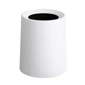 Κάδος απορριμμάτων PP 10lt 23x23xΥ31εκ. εκρού