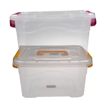 Κουτί αποθήκευσης πλαστικό 5.5lt, Υ13x24x18,5εκ. (ΤΕΜ3)