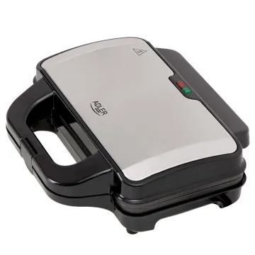 Τοστιέρα XXL Adler με τριγωνικές πλάκες 1300W