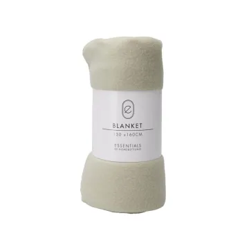 Κουβέρτα Fleece πράσινο 130x160εκ.