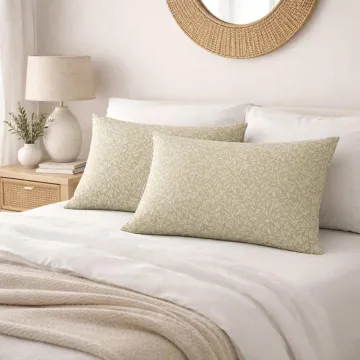 Μαξιλαροθήκη Emelia olive 52x72εκ.
