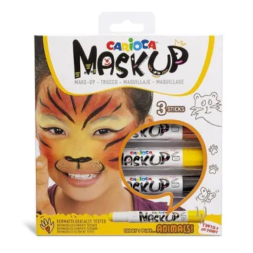 Carioca Mask Up προσώπου Animals σετ 3 χρωμάτων (ΤΕΜ6)