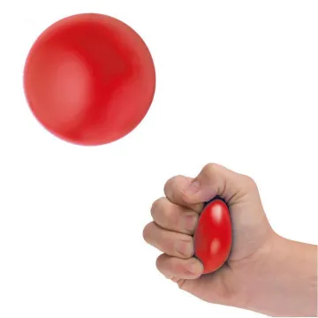 Μπαλάκι antistress κόκκινο Ø5,6εκ. (ΠΑΚ6)
