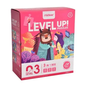 Mideer παζλ 3 σε 1 - Level Up 3 