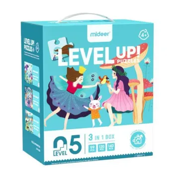 Mideer παζλ 3 σε 1 - Level Up 5 