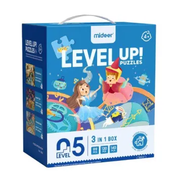 Mideer παζλ 3 σε 1 - Level Up 5 
