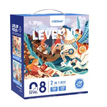 Mideer παζλ 2 σε 1 - Level Up 8 