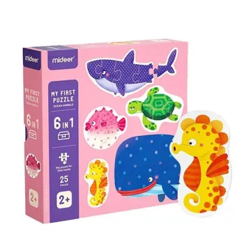 Mideer παζλ My first puzzle series 6 σε 1 