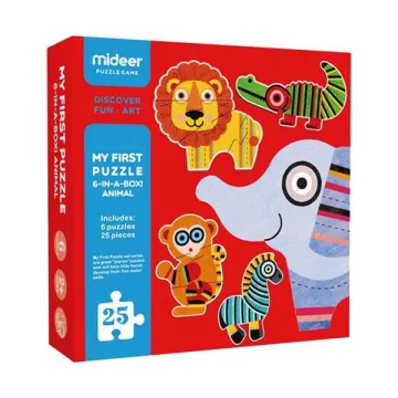 Mideer παζλ My first puzzle series 6 σε 1 