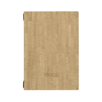 Next μενού εστιατορίου εύκαμπτο Ecoleather cork κρυφό λάστιχο 22,5x32x0,15εκ. πάχος. 2 όψεων μπεζ Δυνατότητα εκτύπωσης