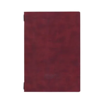 Next μενού εστιατορίου εύκαμπτο Ecoleather aria κρυφό λάστιχο 22,5x32x0,15εκ. πάχος 2 όψεων μπορντώ Δυνατότητα εκτύπωσης